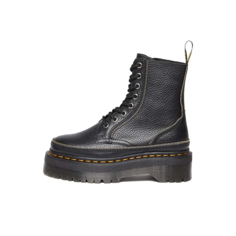 Dr.Martens JADON Short Martin Boot Women's Black-0