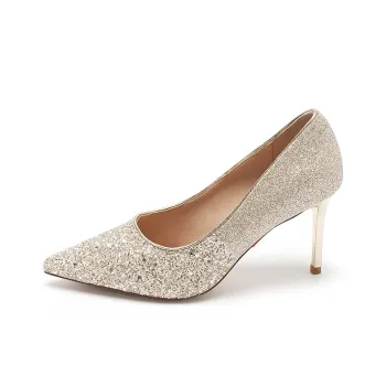 AGSDON Slim Heel High Heels 8cm Women's