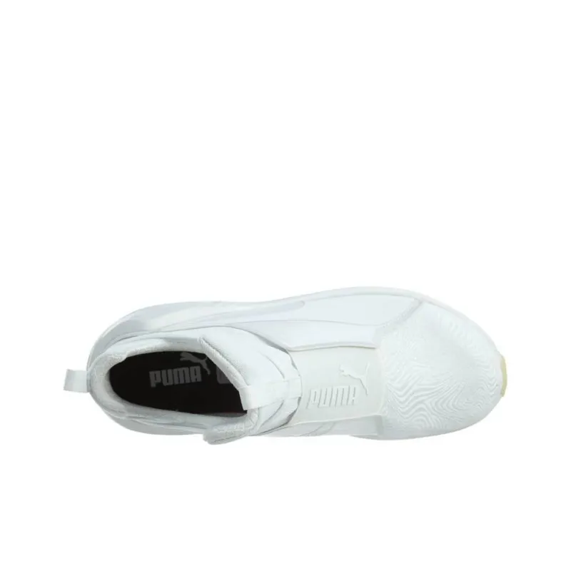 PUMA Fierce Cushioning, Slip Resistant, And Abrasion Resistant Low Top Running Shoes Women's White-3
