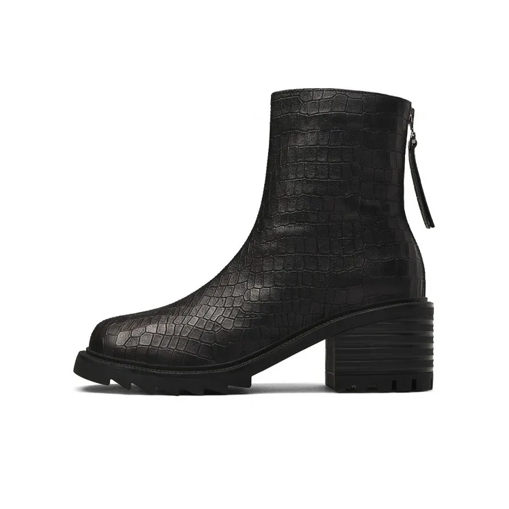 CAMEIDO Ankle Boots Women's Black-0