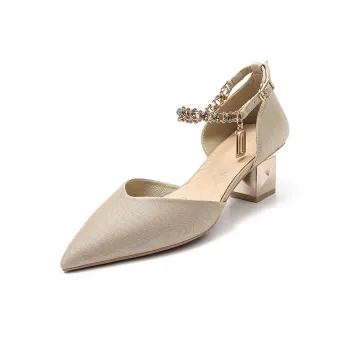 Bamiti Block Heel High Heels Women's