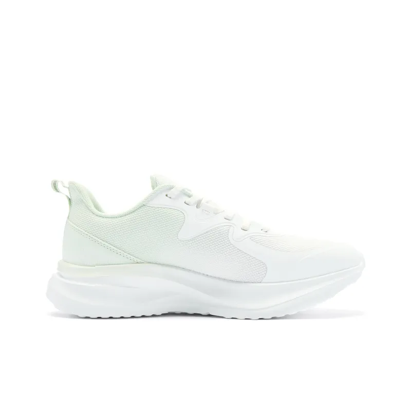 QIAODAN Running Shoes Women's Low Top Jordan White/Snow Mist Green-1