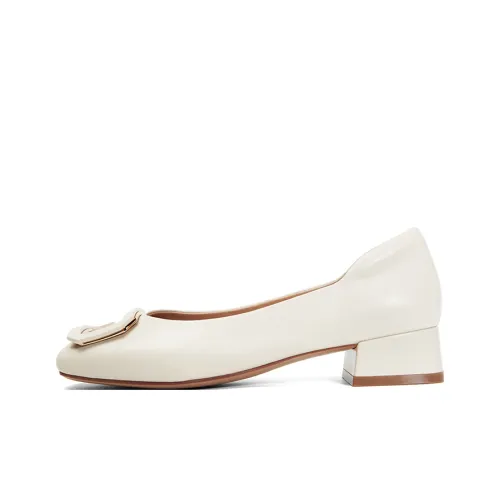 PT'SON Chunky Heel High Heels Women's