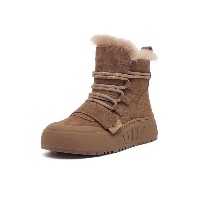 DAPHNE Thermal Short Snow Boots Women's-1