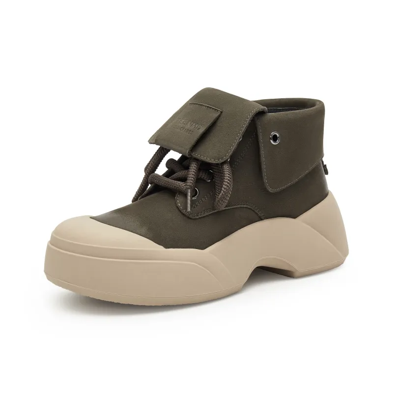 Teenmix Ankle Boots Women's Dark Gray/Apricot-1