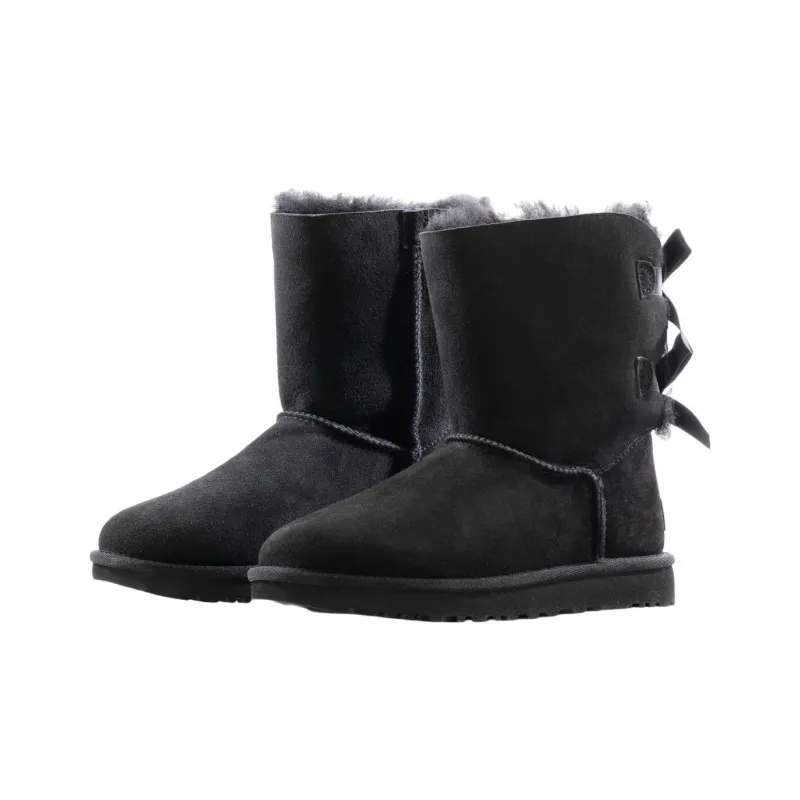 UGG Bailey Bow Ii Boot Black Women's-2