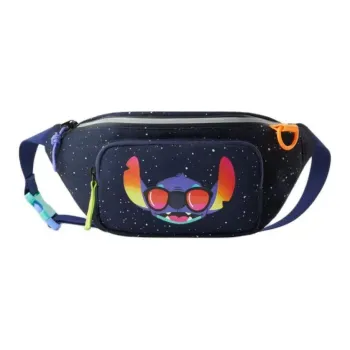 ZARA Disney Collaboration Polyester Fanny Pack Men's Blue