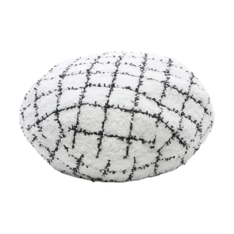 CHANEL 1986-1988 Tweed Beret-0
