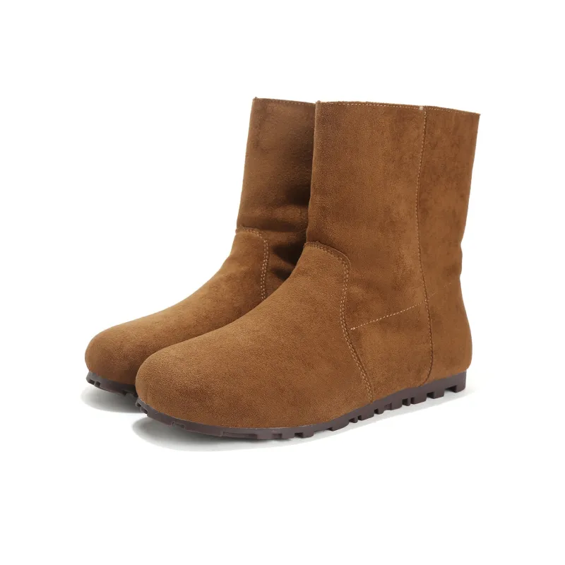 Mulinsen Ankle Boots Women's Greige/Khaki-8