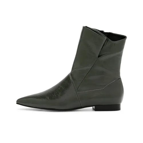 TOOMANYSHOES Ankle Boots 1cm Women's