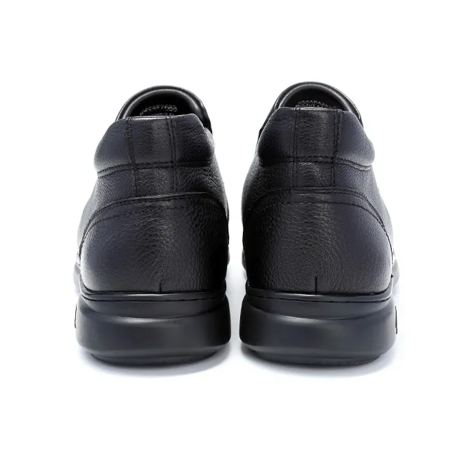Satchi Ankle Boots 4cm Men's Black-4