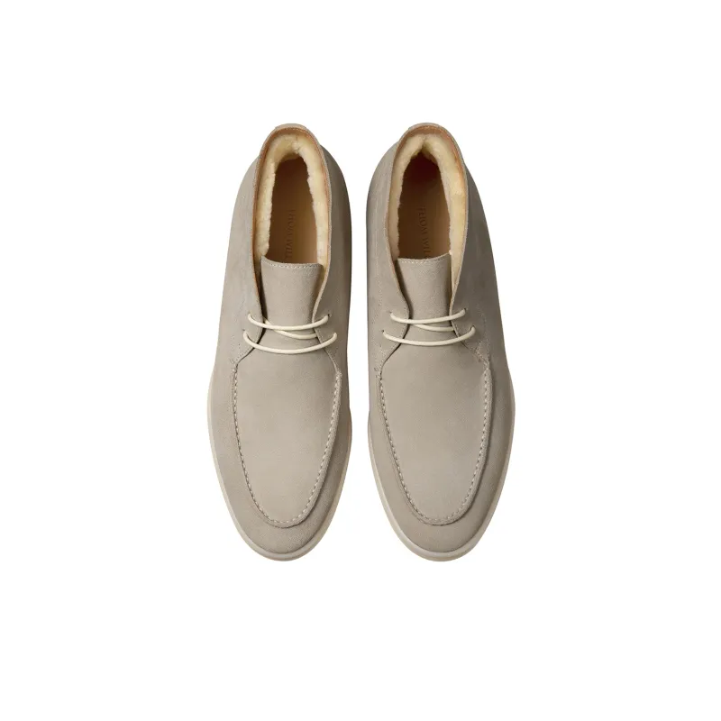 THOM WILLS British Vintage Slip on Desert Boots Ankle Boots Men's-31