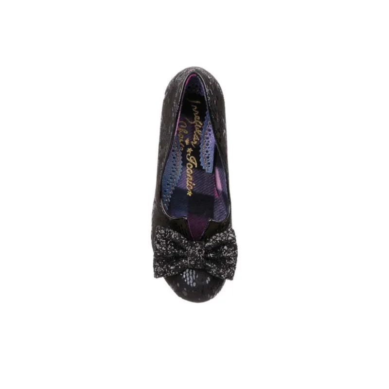 IRREGULAR CHOICE Slim Heel High Heels Women's Black-3