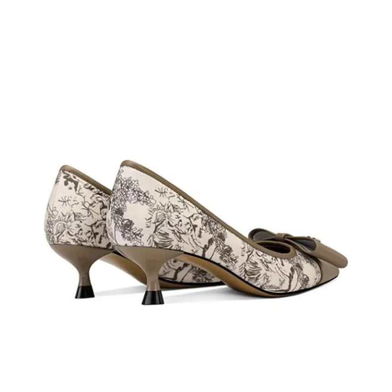 JESSICA SOPHIA Slim Heel High Heels 4cm Women's-5