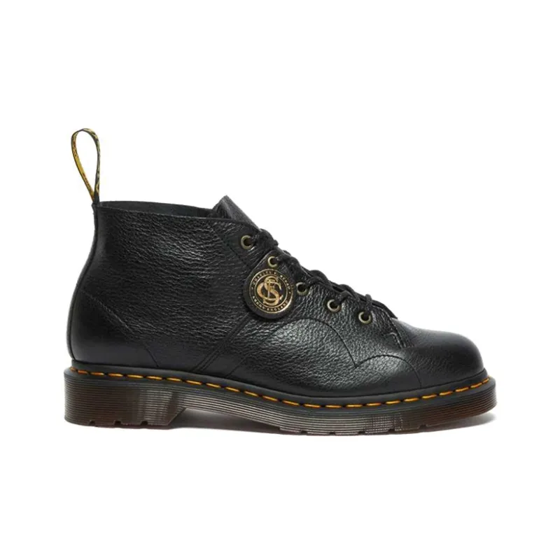 Dr.Martens Church Buckingham Leather Monkey Boots 'Black'-1
