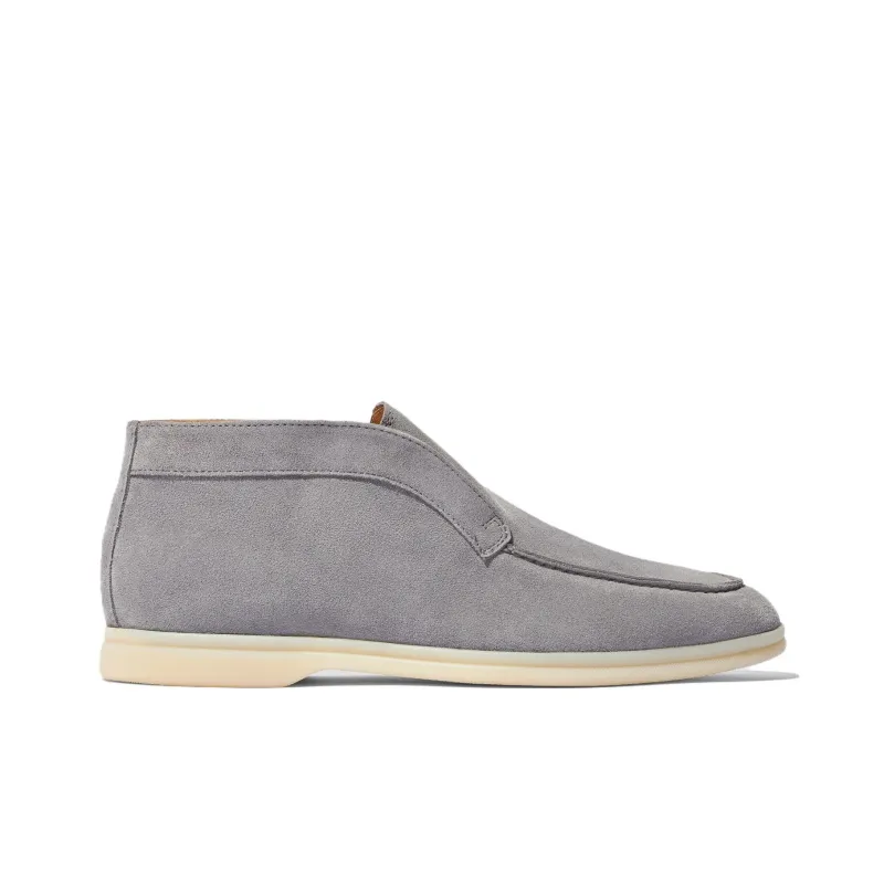 SCAROSSO Leonardo Suede Ankle Boots-1