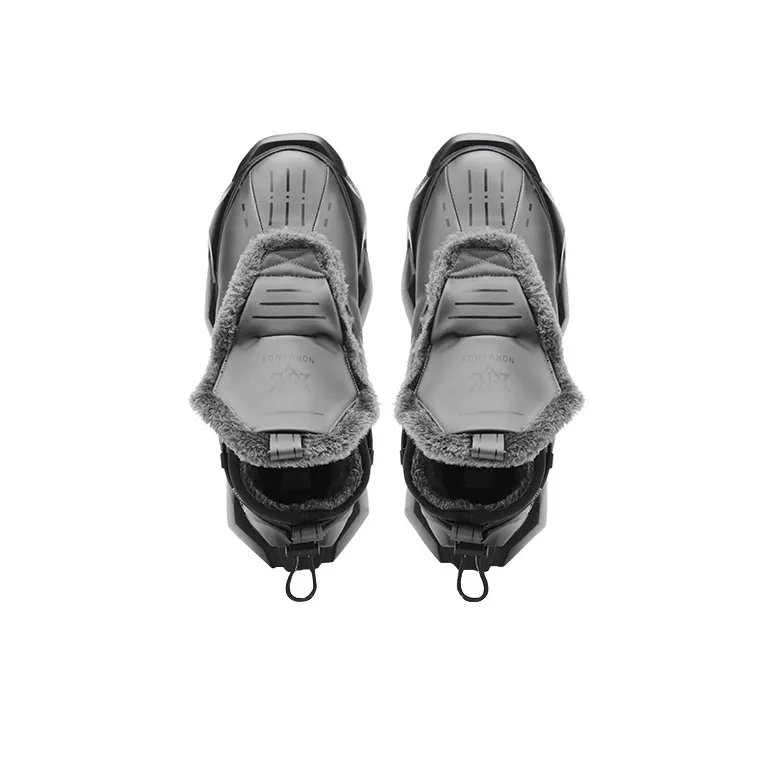 NORVINCY Snow Boots Unisex Iron Gray-2