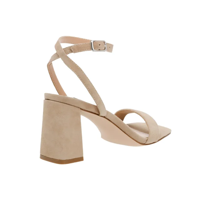 STEVE MADDEN Luxe Strap Sandals 7cm Women's Light Brown-2
