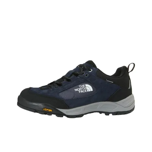 THE NORTH FACE Tracker Cushioned Slip-Resistant Low-Top Hiking Shoes Men's Marine Blue
