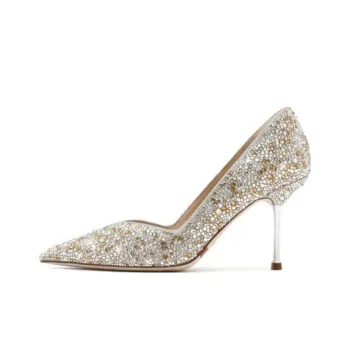 Staccato Party Date Travel, Dreamy Fairy Shoes Slim Heel High Heels 8cm Women's