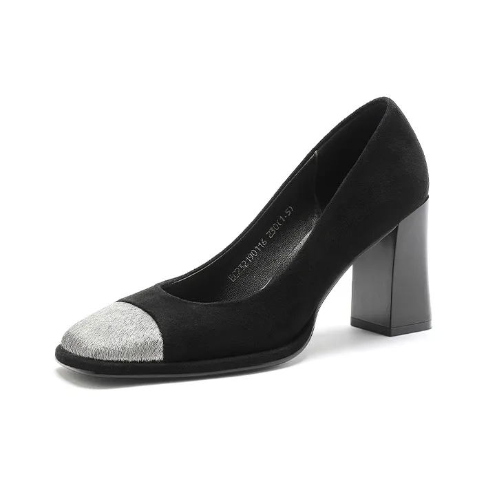 ELLE Slim Heel High Heels 8cm Women's-1