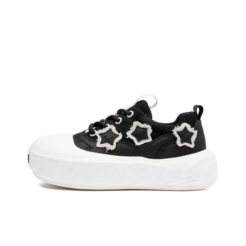 MOREMORENOISE Casual Shoes Women's Low Top White-1