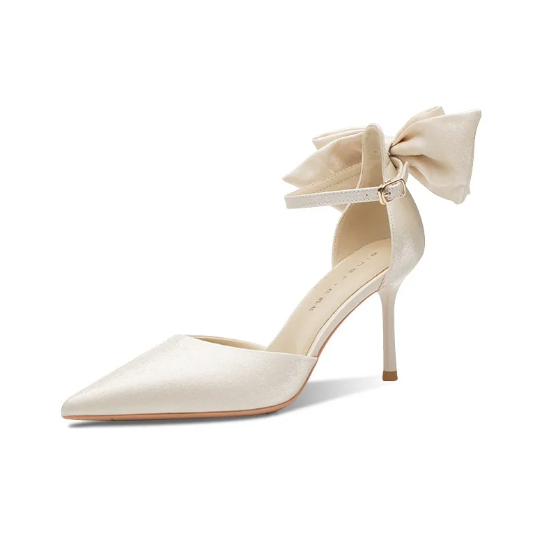 Ainer-cat High Heels 8cm Women's Apricot-1