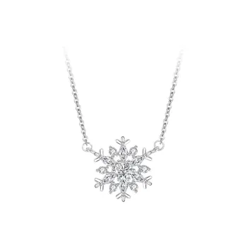 ZOKS S925 Silver Necklaces Women's