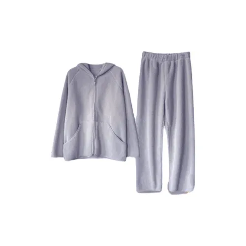 MIIOW Pajama Set Women's Mist Gray Blue