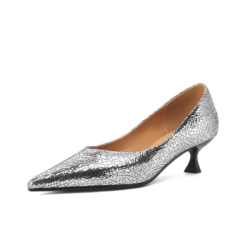Naiyee Slim Heel High Heels 4.5cm Women's-7