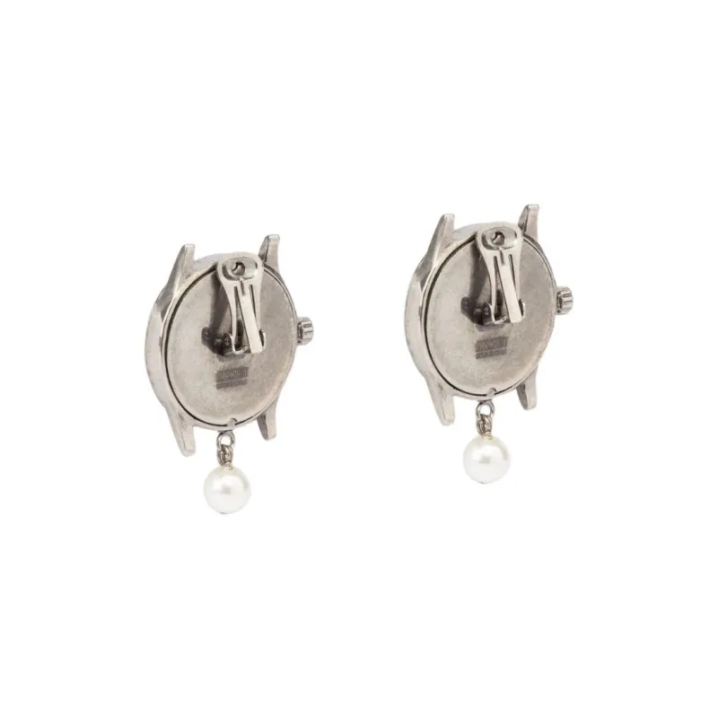 MOSCHINO Watch Clip on Earrings-2