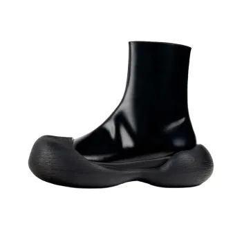 CAMPER Caramba Round toe Leather Ankle Boots