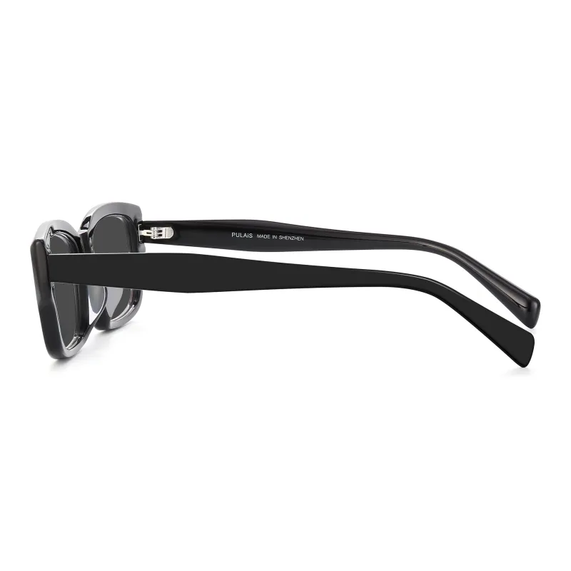 PULAIS Plate Frame Square Sunglasses Men's-1