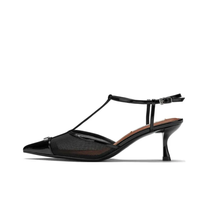 73Hours Skirt Hem Style High Heels Women's-0