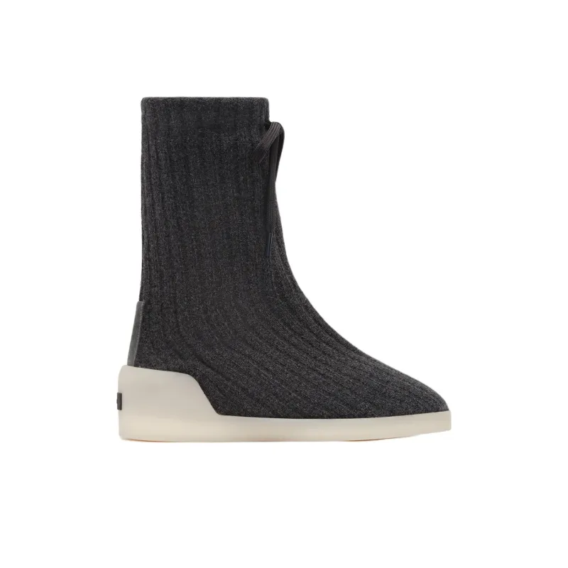 Fear Of God Moc Ankle Boots Unisex Gray Black-1
