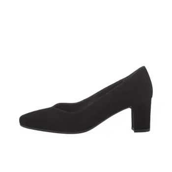 Gabor Comfort Chunky Heel High Heels 6cm Women's Black