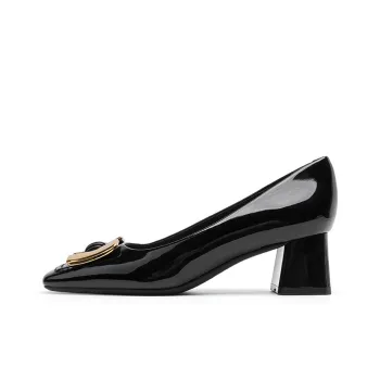 Zubumei Chunky Heel High Heels 5cm Women's