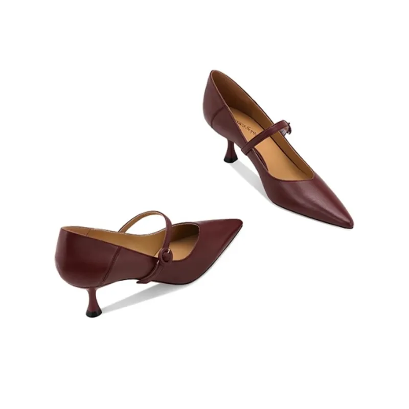 JESSICA SOPHIA Slim Heel High Heels 5.5cm Women's-2