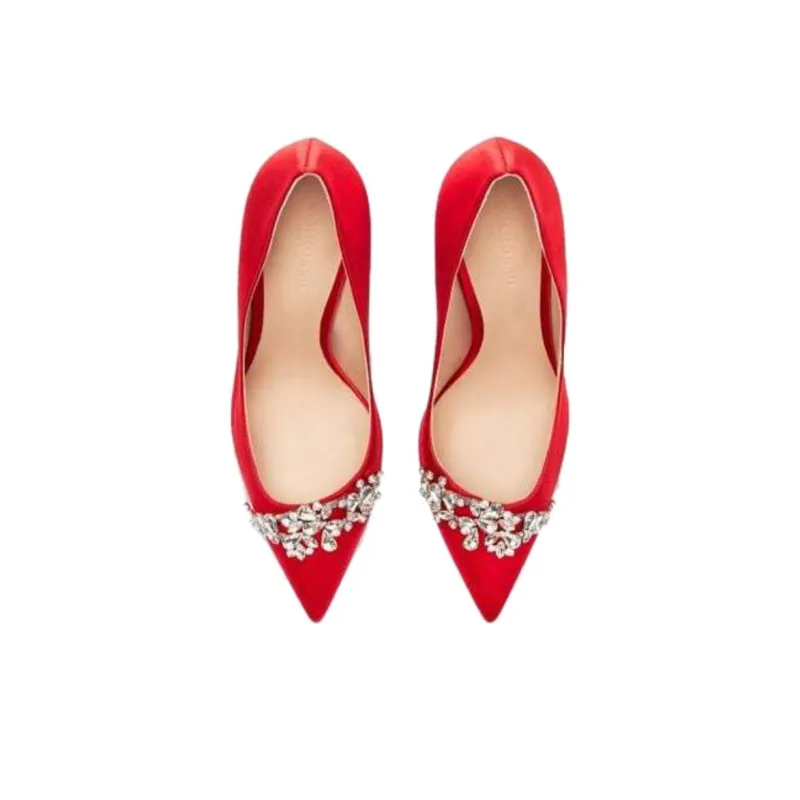 SCAROSSO Greta Embellished Pointed-Toe Pumps-3
