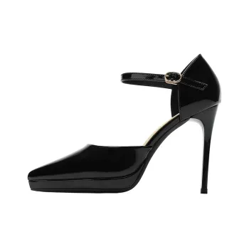 Zubumei Slim Heel High Heels 10cm Women's