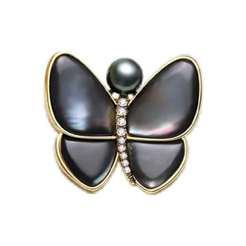 Inlady Saltwater Pearl Brooches Women's