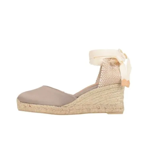 Castañer Wedge Heel High Heels Women's Brown Beige