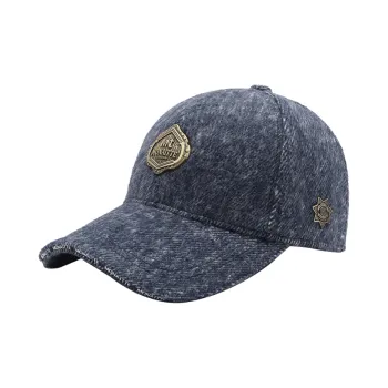 MONAITTE || Wool, Polyester Baseball Caps Unisex