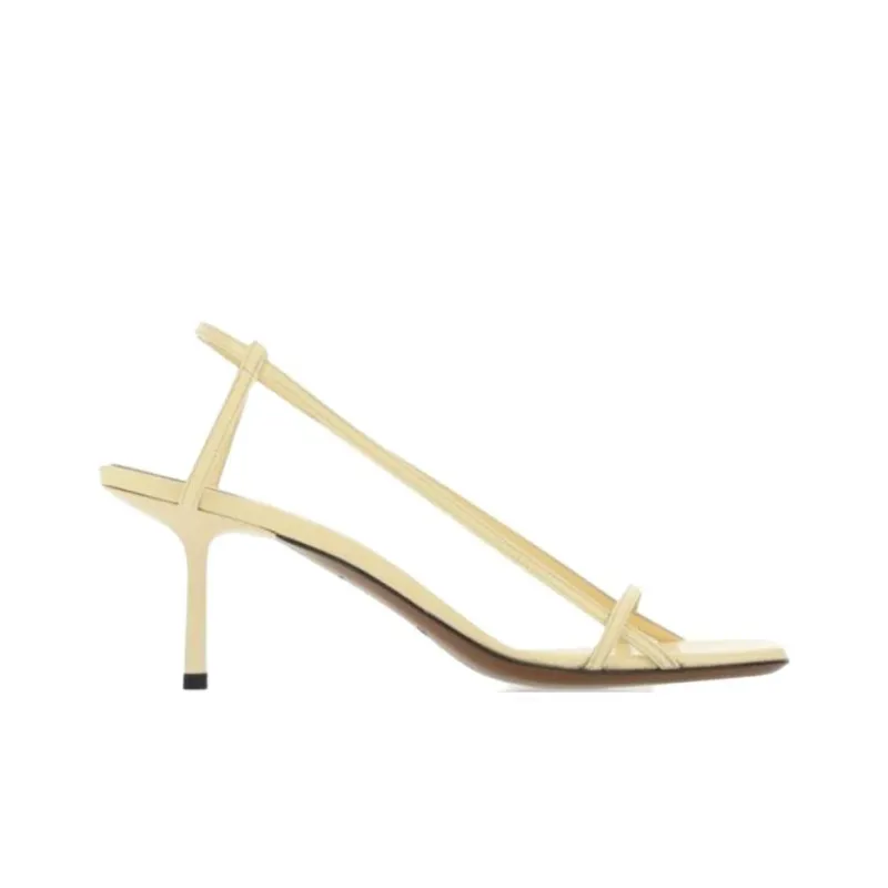 NEOUS Merga One Strap Sandals 6.5cm Women's Cream-1