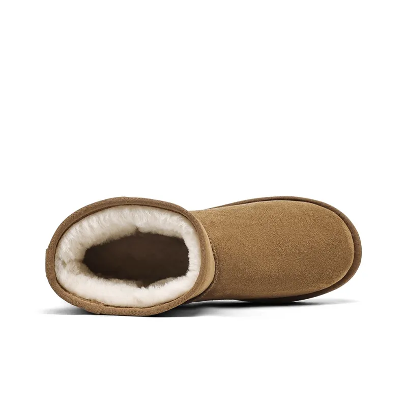 HLA Snow Boots Women's Black/Gray/Camel-12