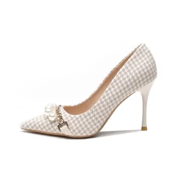 HKCP Slim Heel High Heels 8.5cm Women's