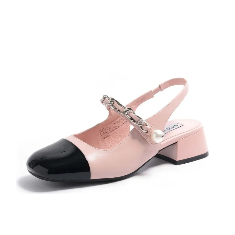 STEVE MADDEN Block Heel High Heels 4cm Women's-5