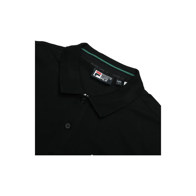 FILA Polo Shirts Men Jet Black-2