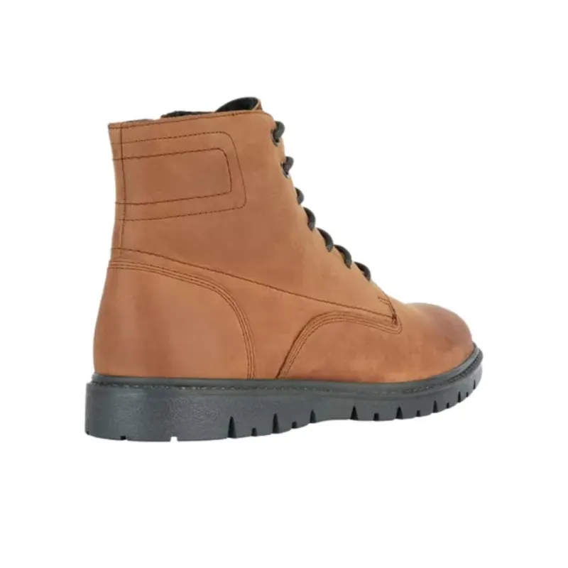 GEOX Ghiacciaio Short Martin Boot Men's Brown-3