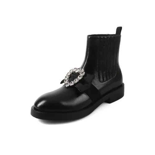 XIAOAJUE Ankle Boots 3cm Women's